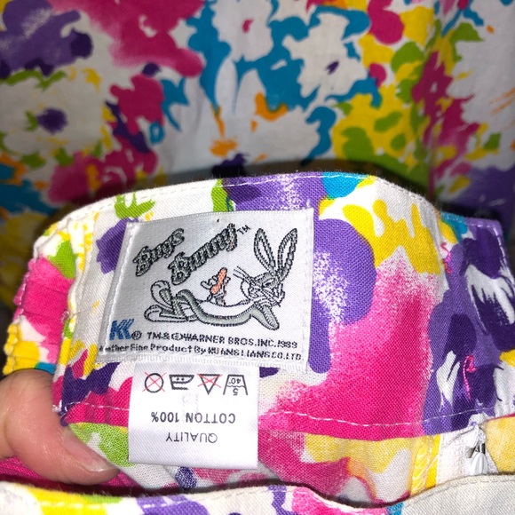 Warner Brothers Flower Shirt and Skirt Set - Picture 2 of 8